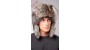 Cappello in volpe argentata stile russo - uomo